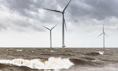 Noordzee windmolenpark